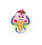 Delicious Cone Ice Cream（個別スタンプ：24）