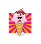 Delicious Cone Ice Cream（個別スタンプ：25）