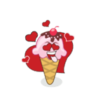 Delicious Cone Ice Cream（個別スタンプ：36）