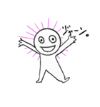 ホワイトメン（個別スタンプ：30）