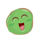 Green Tea Pinch Cake（個別スタンプ：1）