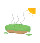 Green Tea Pinch Cake（個別スタンプ：31）