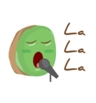 Green Tea Pinch Cake（個別スタンプ：37）