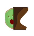 Green Tea Pinch Cake（個別スタンプ：40）