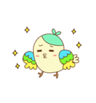かわいいスズメの仲良しすずちゃん。（個別スタンプ：6）