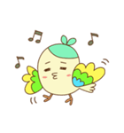 かわいいスズメの仲良しすずちゃん。（個別スタンプ：26）