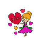 It's girl's power！！（個別スタンプ：10）