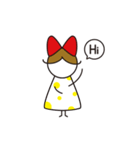 Little Girl ＆ Little Boy vol.1（個別スタンプ：1）