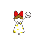 Little Girl ＆ Little Boy vol.1（個別スタンプ：6）