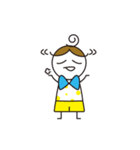 Little Girl ＆ Little Boy vol.1（個別スタンプ：9）