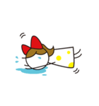 Little Girl ＆ Little Boy vol.1（個別スタンプ：11）