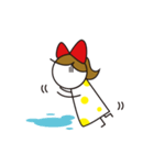 Little Girl ＆ Little Boy vol.1（個別スタンプ：12）
