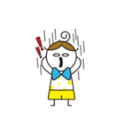 Little Girl ＆ Little Boy vol.1（個別スタンプ：14）
