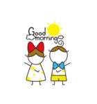 Little Girl ＆ Little Boy vol.1（個別スタンプ：21）