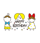 Little Girl ＆ Little Boy vol.1（個別スタンプ：32）