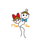 Little Girl ＆ Little Boy vol.1（個別スタンプ：33）