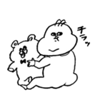クールな赤ちゃんとシマシマ猫（個別スタンプ：17）