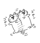 クールな赤ちゃんとシマシマ猫（個別スタンプ：30）