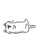 クールな赤ちゃんとシマシマ猫（個別スタンプ：31）
