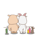 Piggo and Goaty（個別スタンプ：5）