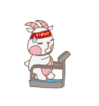 Piggo and Goaty（個別スタンプ：8）