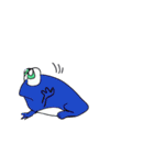 Blue-frog（個別スタンプ：10）