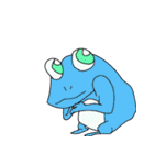 Blue-frog（個別スタンプ：18）