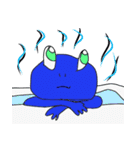 Blue-frog（個別スタンプ：34）