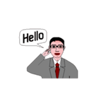 Smart Working, Men's Style（個別スタンプ：1）