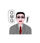 Smart Working, Men's Style（個別スタンプ：15）