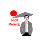 Smart Working, Men's Style（個別スタンプ：22）