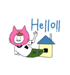どうも、ねこたです。（個別スタンプ：2）
