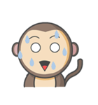 Monmo Monkey（個別スタンプ：17）