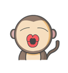 Monmo Monkey（個別スタンプ：24）