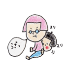 緩い控えめな日本のおかっぱ 2（個別スタンプ：25）