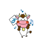 happiness cow（個別スタンプ：19）