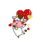 happiness cow（個別スタンプ：25）