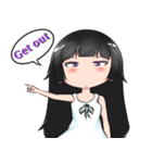 Hime (Kuudere)（個別スタンプ：18）