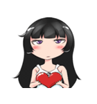 Hime (Kuudere)（個別スタンプ：31）