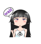 Hime (Kuudere)（個別スタンプ：38）