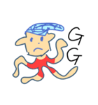 Very ugly man（個別スタンプ：35）