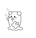 Ghokuma: Ghost bear（個別スタンプ：17）