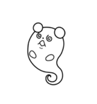 Ghokuma: Ghost bear（個別スタンプ：37）