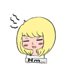 Interesting Blondie-Girl（個別スタンプ：2）