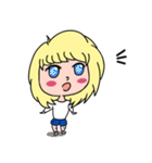 Interesting Blondie-Girl（個別スタンプ：3）