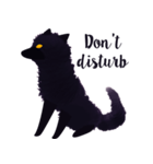 Darkie the wolf（個別スタンプ：8）