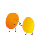 flower,fruit and vegetable babies（個別スタンプ：14）