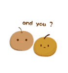 flower,fruit and vegetable babies（個別スタンプ：18）
