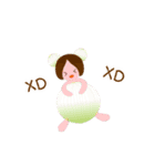 flower,fruit and vegetable babies（個別スタンプ：30）