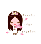flower,fruit and vegetable babies（個別スタンプ：35）